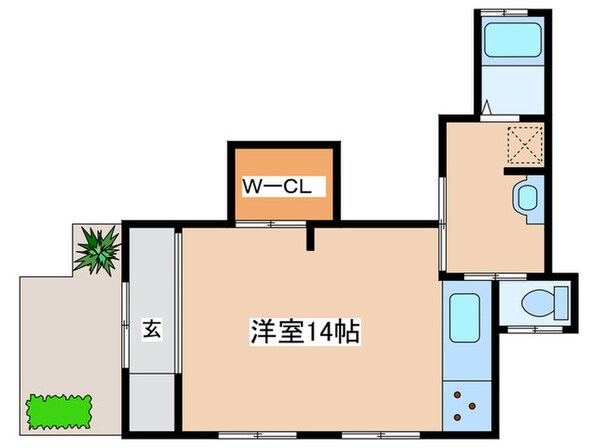 香風荘の物件間取画像